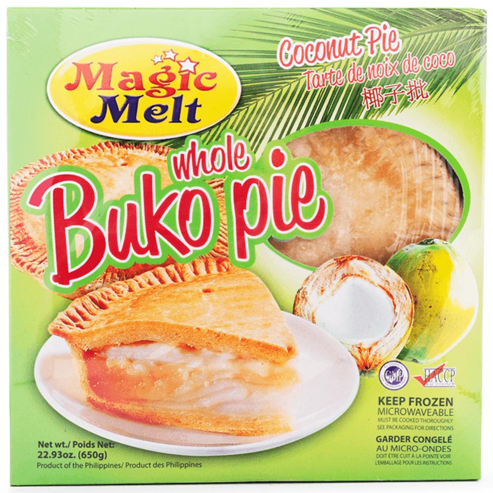 Magic Melt - Whole Buko Pie - Coconut Pie - 650 G