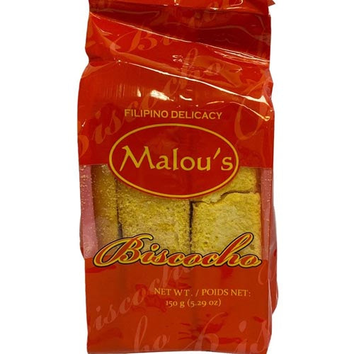 Malou's - Filipino Delicacy - Biscocho - 150 G