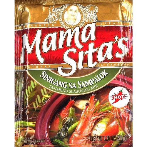 Mama Sita's - Sinigang sa Sampalok - Tamarind Seasoning Mix - HOT - 1.7 OZ