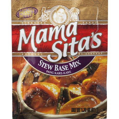 Mama Sita's - Stew Base Mix - Pang Kare-Kare - 1.76 OZ