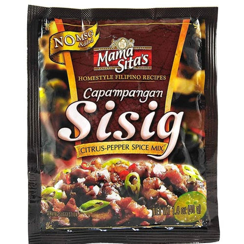 Mama Sitas - Capampangan Sisig Citrus Pepper Spice Mix - 40 G