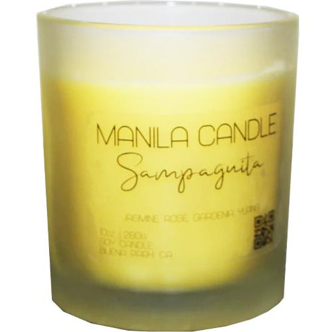Manila Candle - Sampaguita Candle - 7 OZ