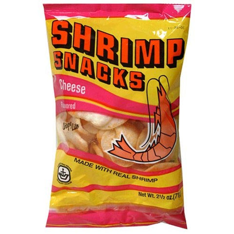 Marco Polo - Shrimp Snacks Cheese Flavored - Made with Real Shrimp - 2.5 OZ