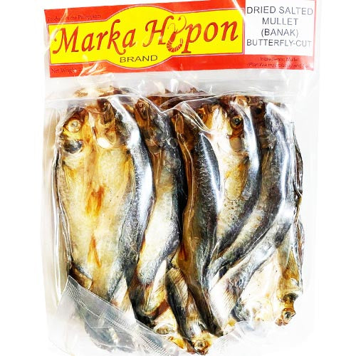 Marka Hipon - Dried Salted Mullet (Banak) Butterfly-Cut - 8 OZ