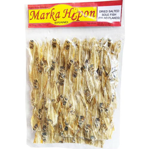 Marka Hipon - Dried Salted Sole Fish (Palad Flakes) - 7.05 OZ