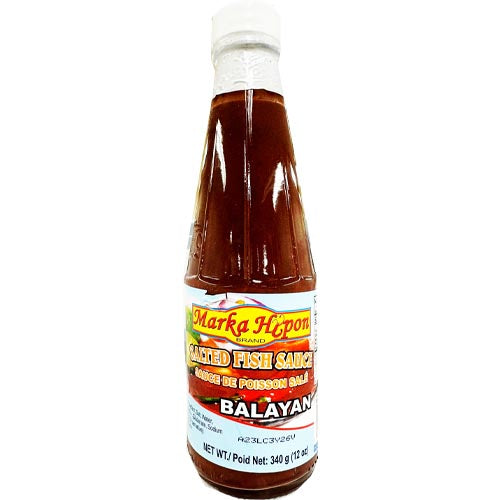 Marka Hipon - Salted Fish Sauce - Balayan - 12 OZ – Sukli - Filipino ...