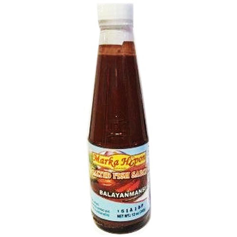 Marka Hipon - Salted Fish Sauce with Lemon - Balayanmansi - Balayan with Calamansi - 12 OZ