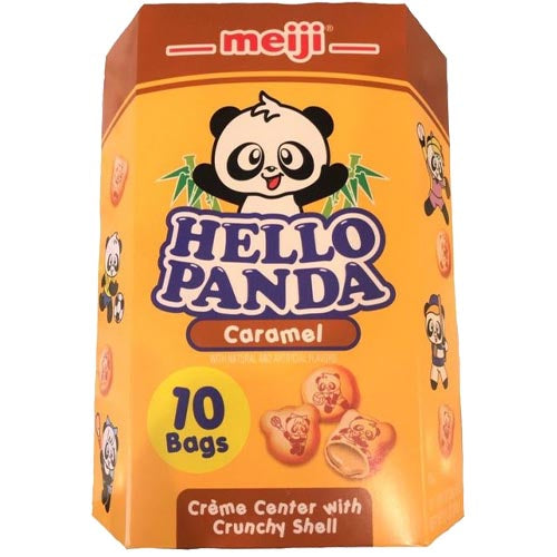 Meiji Hello Panda Caramel - 9.1 OZ - 10 Pack