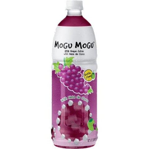 Mogu Mogu - Grape Juice with Nata De Coco - 1000 ML