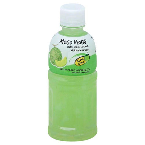 Mogu Mogu - Melon Flavored Drink with Nata De Coco - 320 ML