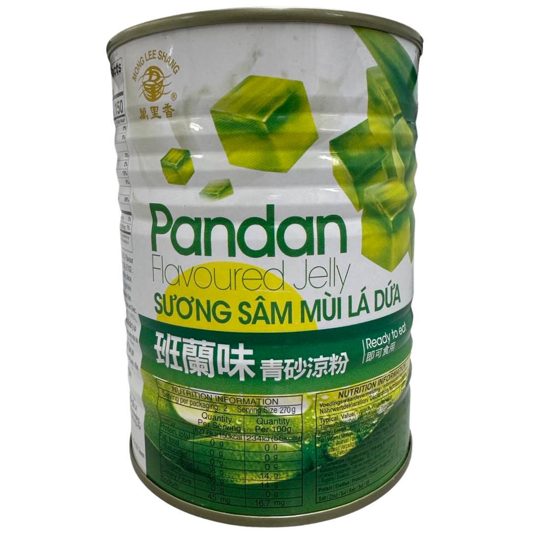 Mong Lee Shang - Pandan Flavoured Jelly - Ready To Eat - 19 OZ