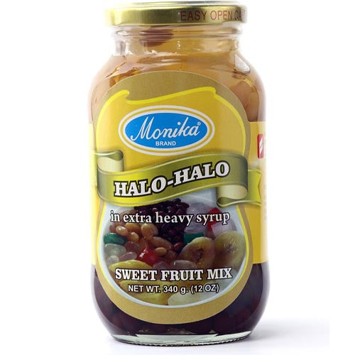 Monika Brand - Halo-Halo in extra heavy syrup - Sweet Fruit Mix - 12 OZ