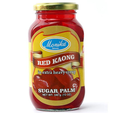 Monika Brand - Red Kaong in Extra Heavy Syrup - Sugar Palm