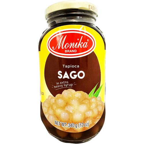 Monika Brand - Tapioca Sago in Extra Heavy Syrup - 12 OZ