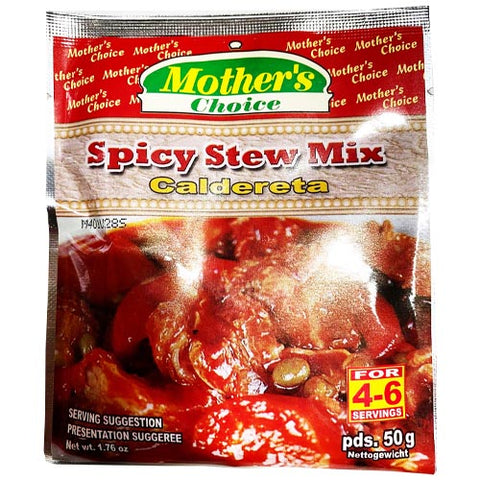 Mother's Choice - Spicy Stew Mix - Caldereta - 1.76 OZ