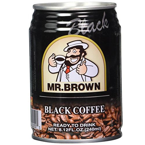 Mr. Brown - Black Coffee - Ready to Drink - 240 ML