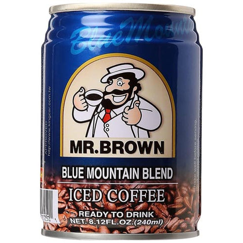 Mr. Brown - Blue Mountain Blend - Iced Coffee - Ready to Drink - 240 ML