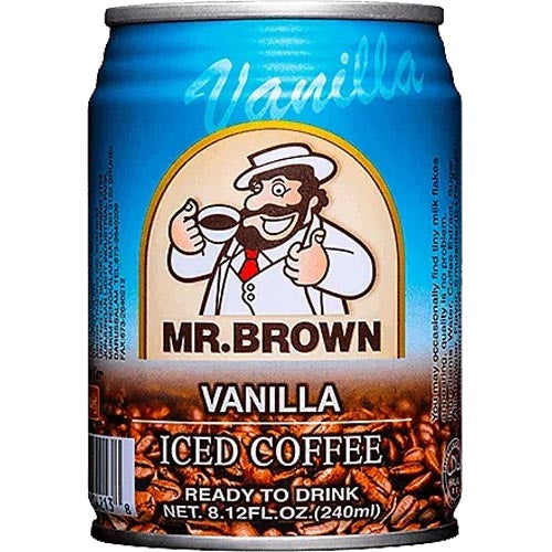 Mr. Brown - Vanilla - Iced Coffee - Ready to Drink - 240 ML