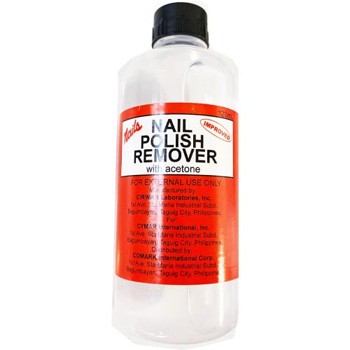 Nails - Nail Polish Remover with Acetone - 120 ML