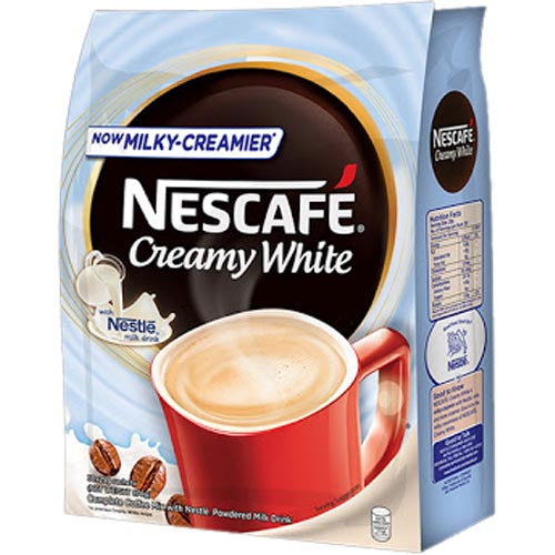 Nescafe - Creamy White with Nestle Milk Drink - 30 Pack Sachet Servings - 870 G