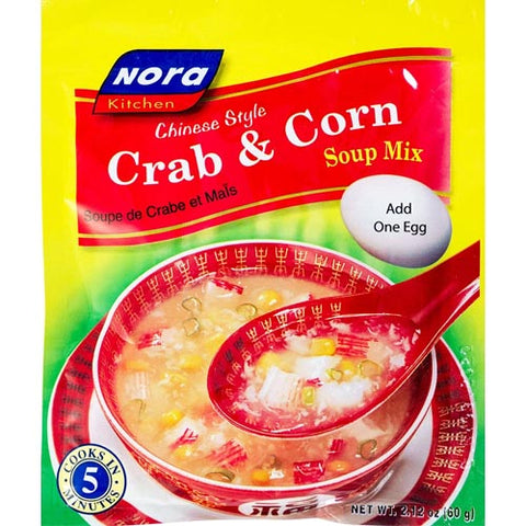 Nora - Crab & Corn Soup Mix - 60 G