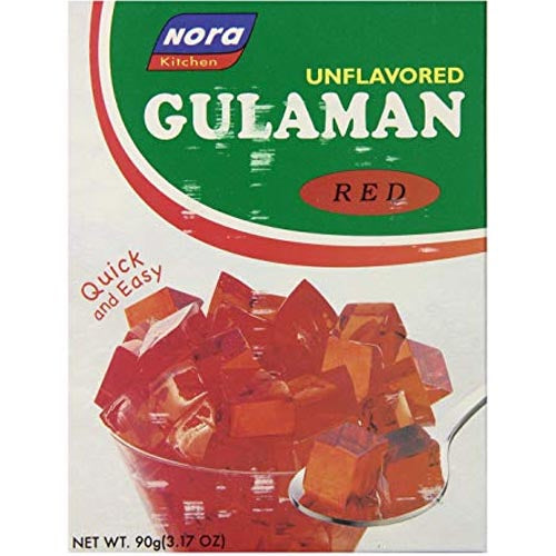 Nora - Gulaman Red - 90 G