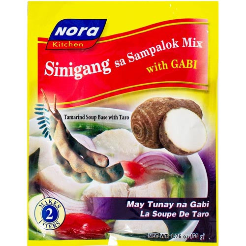 Nora - Sinigang sa Samplalok Soup Base Mix w/ Gabi - 50 G