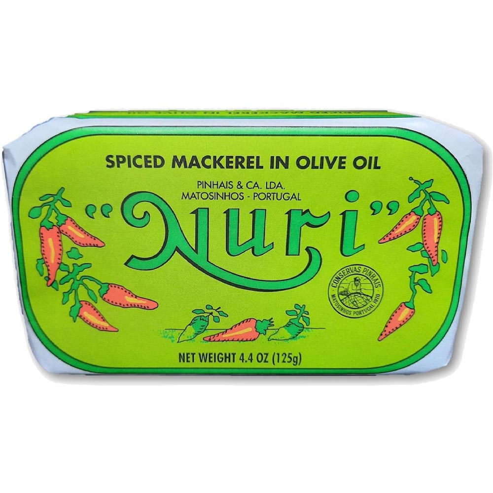 Nuri - Spiced Mackerel in Olive Oil - 125 G