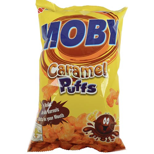 Nutri Snack - Moby Caramel Puffs - 90 G