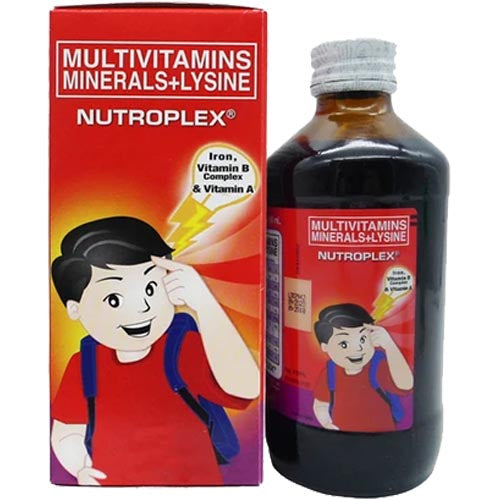 Nutroplex - Multivitamins Minerals + Lysine - 120 ML