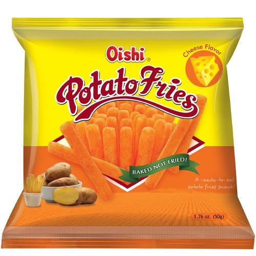 Oishi - Potato Fries - Cheese Flavor - 50 G