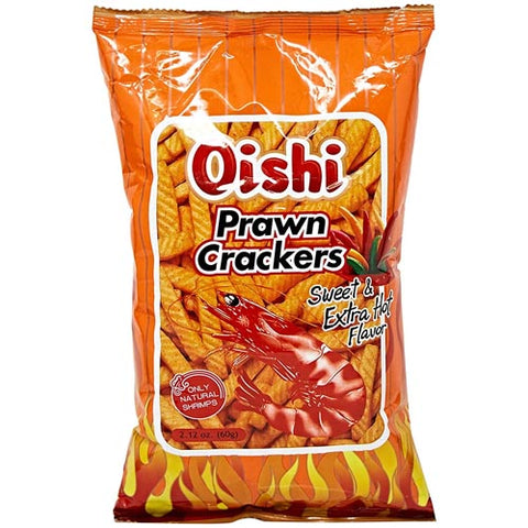Oishi - Prawn Crackers Sweet & Extra Hot Flavor