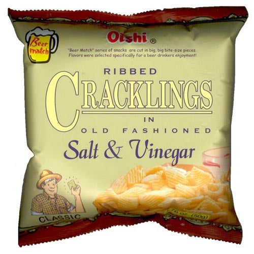 Oishi - Cracklings in Salt & Vinegar