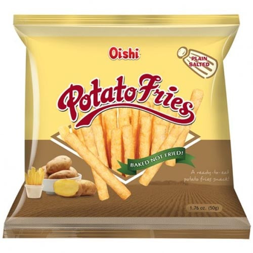 Oishi - Potato Fries Plain Salted - 50g