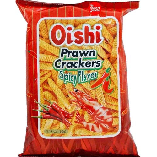 Oishi Prawn Cracker Spicy Flavor