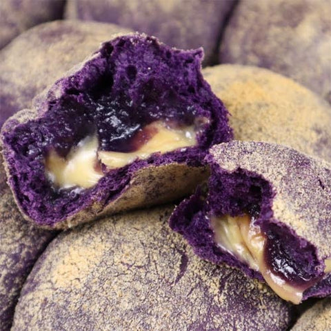 Kagat Bakery - UBE Bread with UBE Jam + Cheese Inside - 6 Pieces
