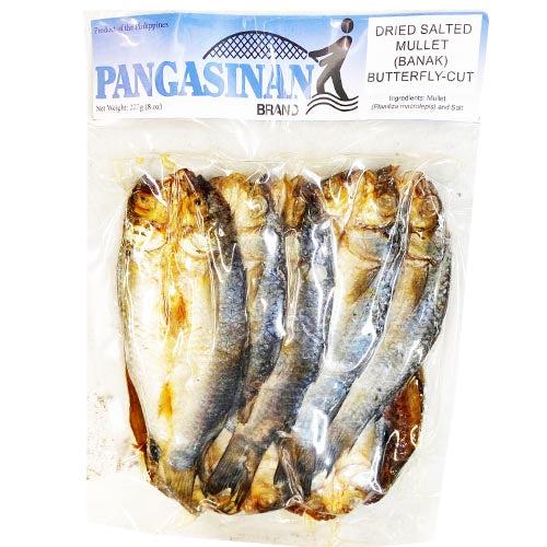 Pangasinan - Dried Salted Mullet (Banak) - Butterfly Cut - 8 OZ