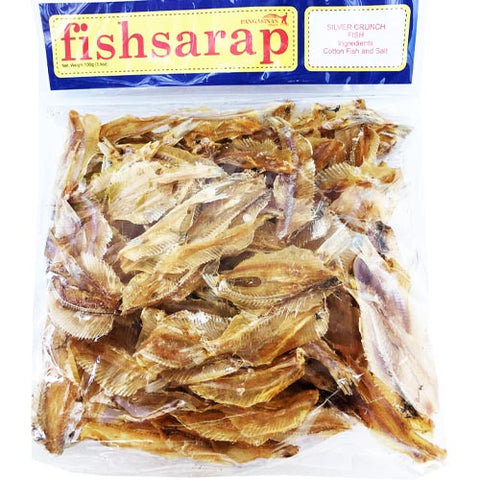 Pangasinan - FishSarap Silver Crunch Fish (Cotton Fish) - 100 G