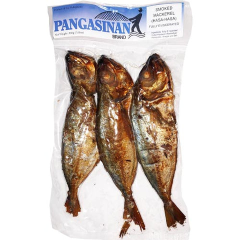 Pangasinan Brand - Smoked Mackerel (Hasa-Hasa) - Fully Eviscerated - 7.05 OZ