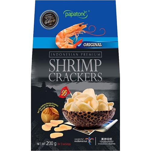 Papatonk - UNCOOKED Shrimp Crackers - Just Fry in Hot Oil
