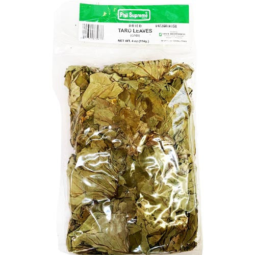 Phil Supreme Brand - Dried Taro Leaves (Gabi) - 4 OZ