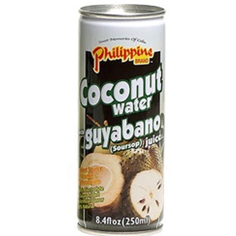 Philippine Brand - Coconut Water - Guyabano - Soursop - Juice - 250 ML