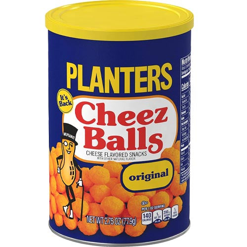Planters - Cheez Balls - Cheese Flavored Snacks - Original - 2.75 OZ