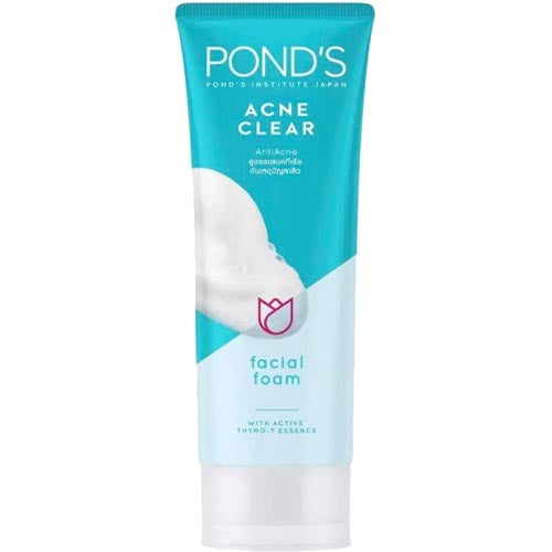 Pond's - Facial Foam- Acne Clear - AntiAcne with Active Thyno - T - Essence  - 100 G