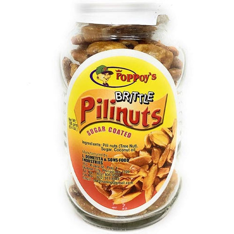 Poppoy's - Brittle Pilinuts - Sugar Coated - 180 G