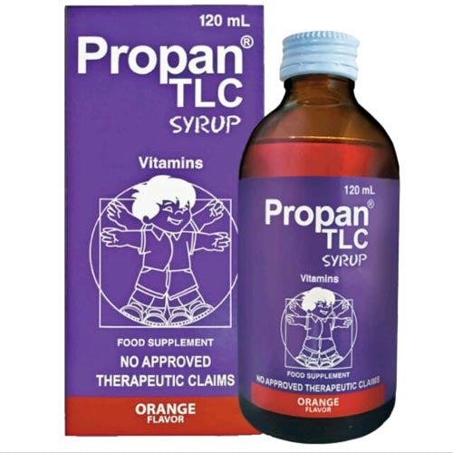 Propan TLC Syrup - Vitamins - Orange Flavor - 120 ML