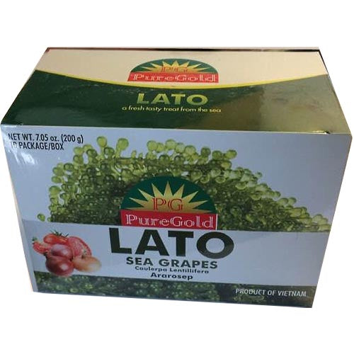 PureGold - Lato - Sea Grapes - Ararosep - BOX - 10 Pack - 200 G