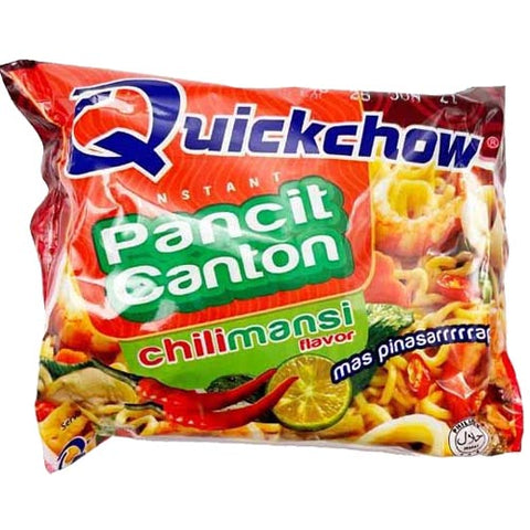 Quick Chow - Instant Pancit Canton - Chilimansi Flavor - 65 G
