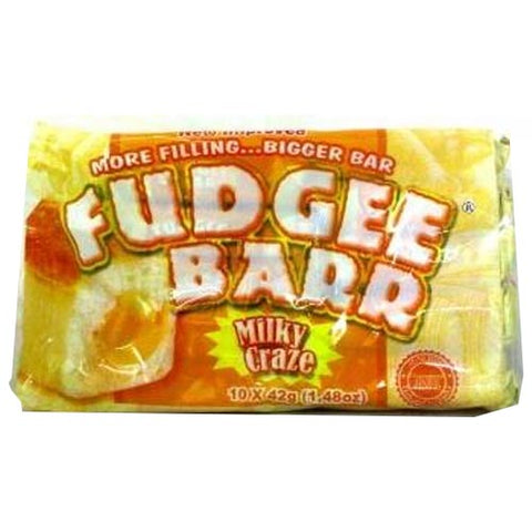 Rebisco - Fudgee Bar - Milky Craze - 10 Pack - 42 G