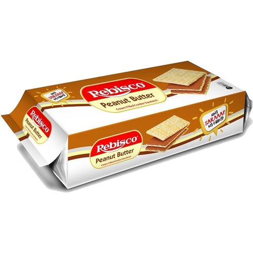 Rebisco - Peanut Butter Cream Filled Cracker Sandwich - 10 Pack - 330 G